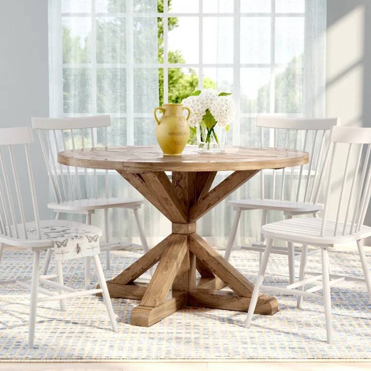 Abasi 48'' Pedestal Dining Table | Wayfair North America