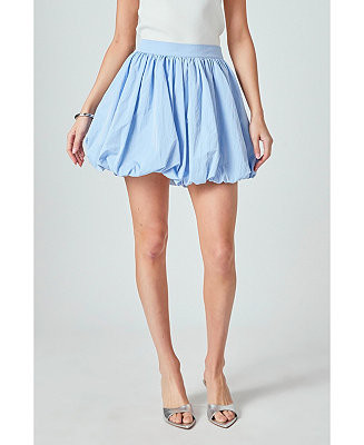 Women's High Waisted Bubble Skirt | Macy's