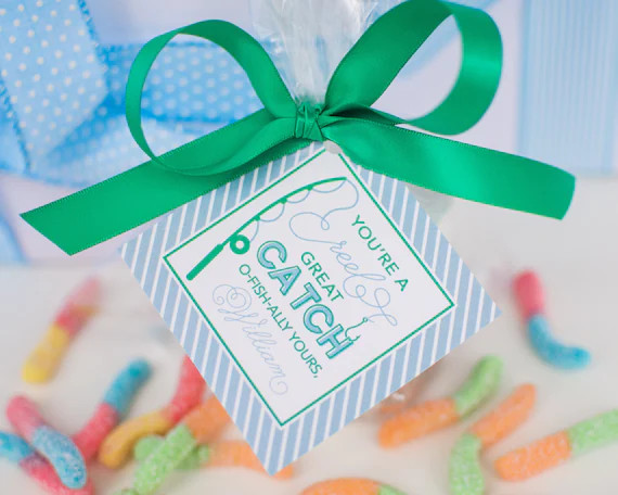 Fishing Reel Great Catch PERSONALIZED Valentine's 3 Inch | Etsy | Etsy (US)