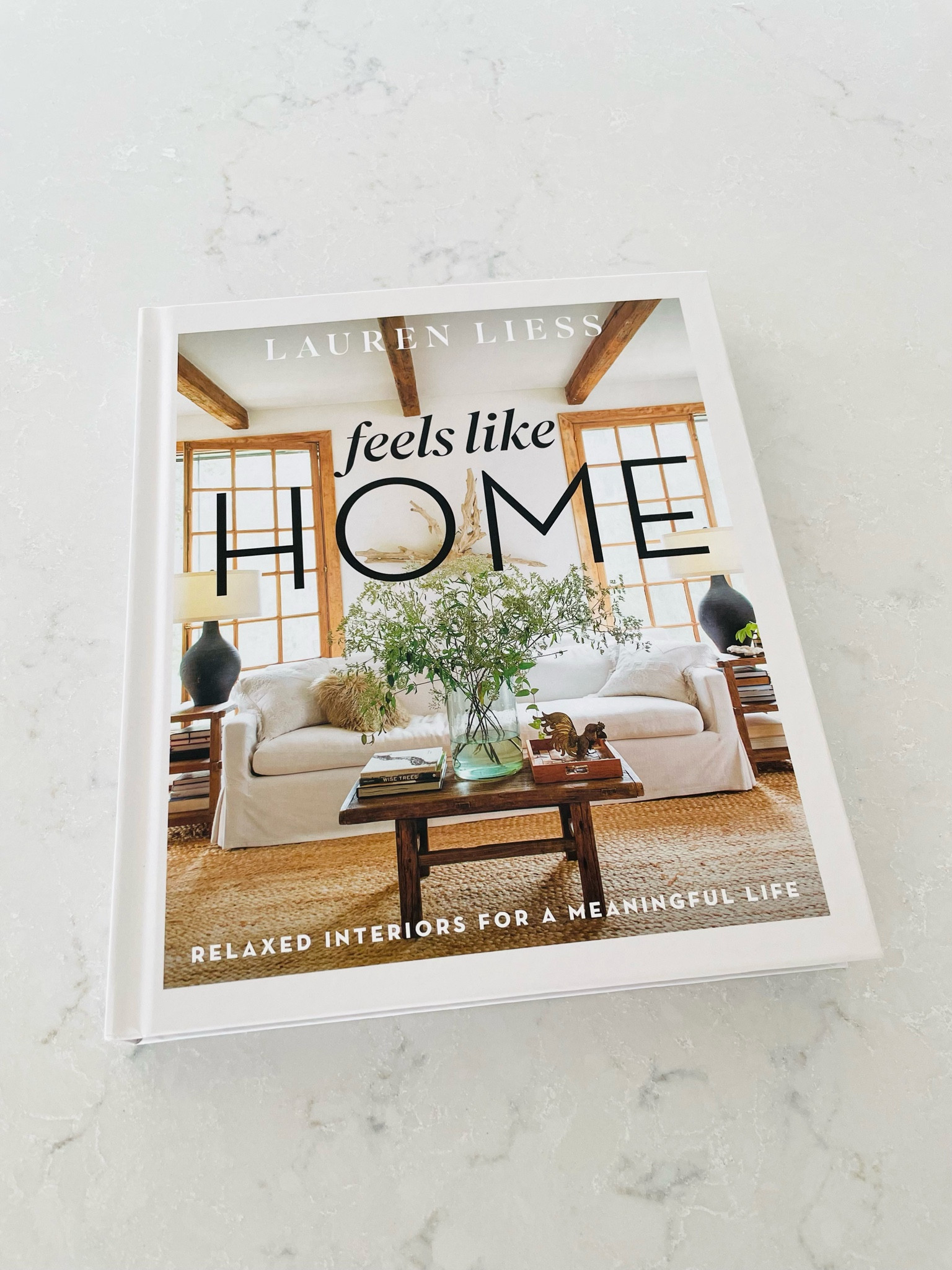 The newest addition to my collection of design books: Feels Like Home by Lauren Liess.
It’s either going on our entryway console table or living room coffee table. Stay tuned! A gorgeous book filled with beautiful decorating inspiration. 

#LTKunder50 #LTKhome #LTKFind