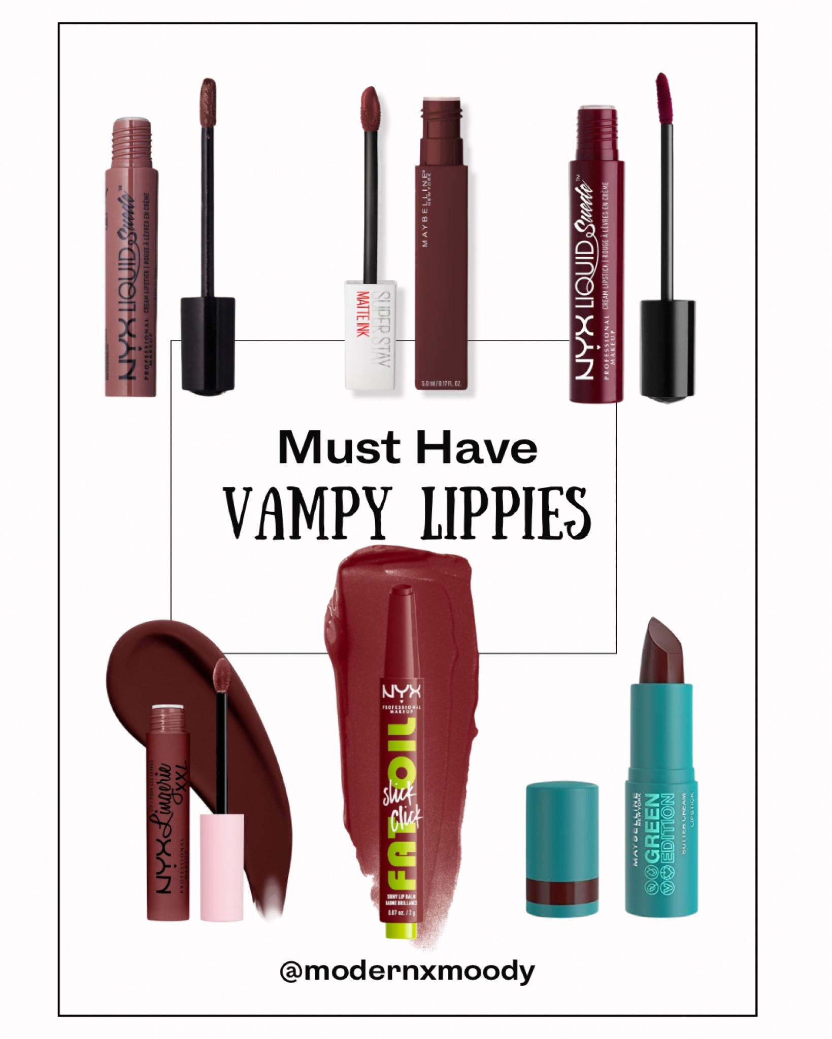 vampy Lipsticks for fall 

#LTKBeauty