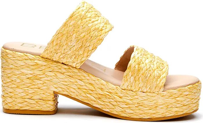 Ocean Ave Espadrille Platform Slide Sandal | Nordstrom