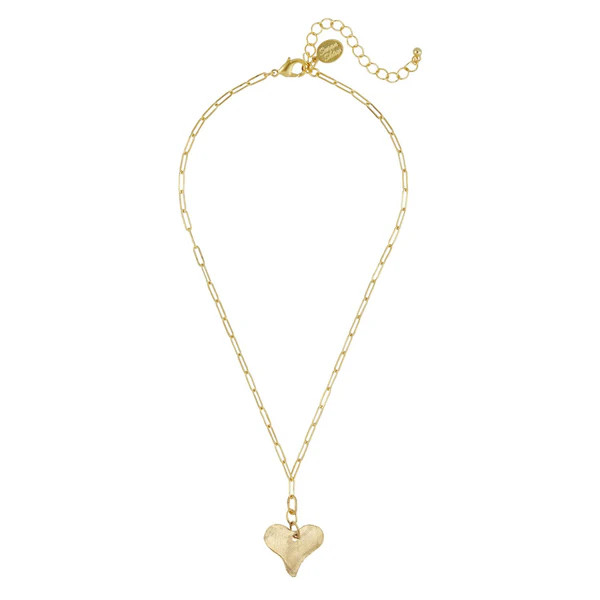 Heart Paperclip Necklace | Susan Shaw