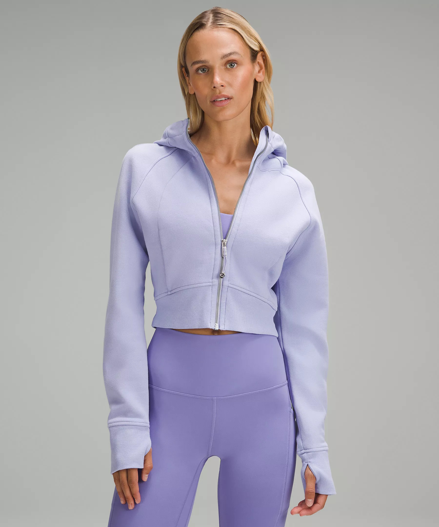 Scuba Full-Zip Cropped Hoodie | Women's Hoodies & Sweatshirts | lululemon | Lululemon (US)