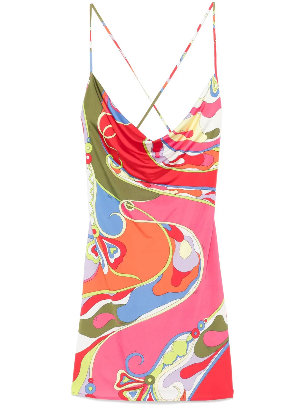 Orchidee-print dress | Farfetch Global