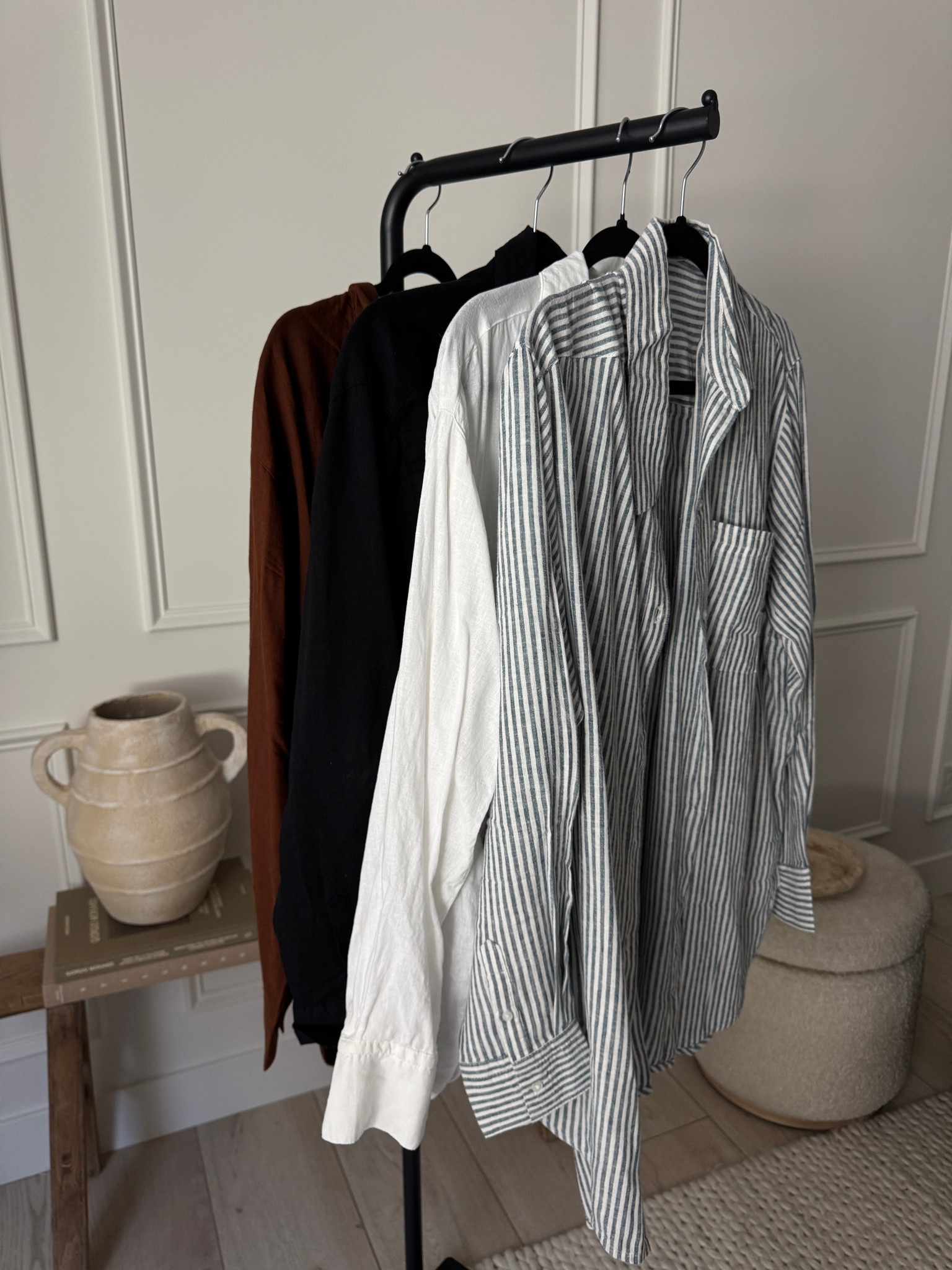 These linen tops also come with matching bottoms as well that I will also link. These are so affordable and a summer staple for me. I mix and match these with tons of outfits in my closet. Great layering piece ! 
I do a size XL tall for oversized fit. I could also do a L for reg fit. 

Shorts I do a L in . 

#Oldnavy #Linen #ButtonUp #SummerMusthave 

#LTKFindsUnder50 #LTKSaleAlert #LTKMidsize