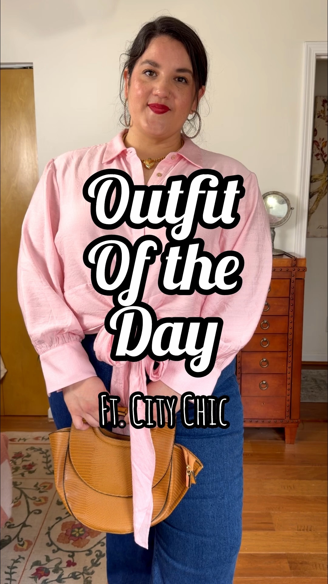 #gifted. Pink is such a beautiful color for spring, and this top from City Chic is the perfect shade! 

#LTKWorkwear #LTKootd #LTKPlusSize