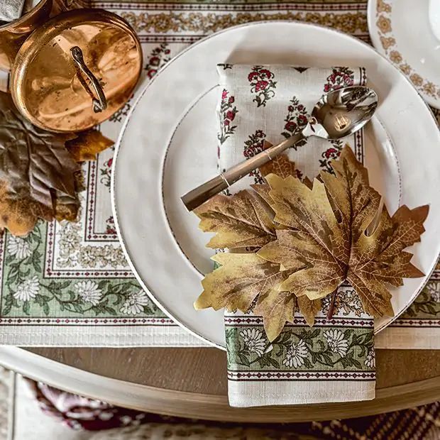 Botanical Harvest Napkins Set of 4 | Antique Farm House