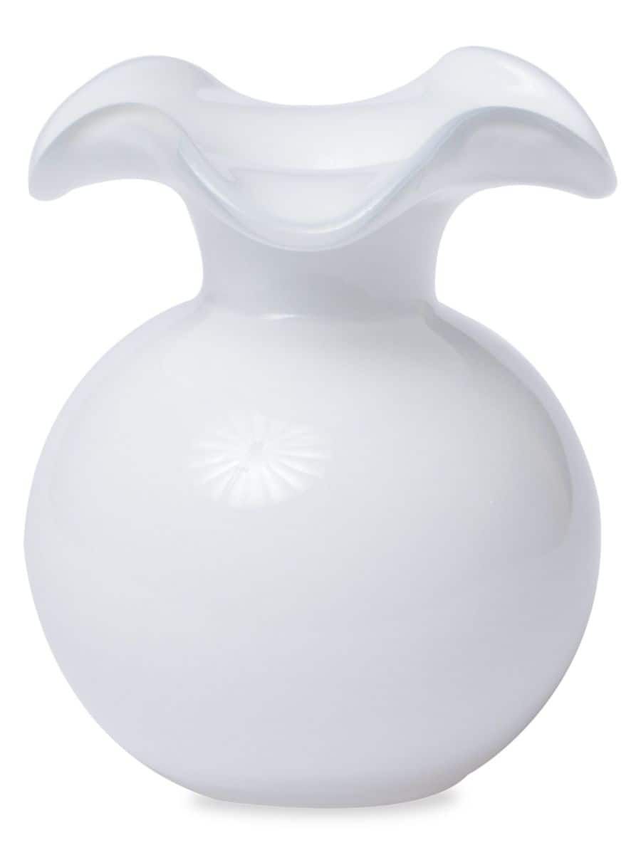 Hibiscus Glass Clear Bud Vase | Saks Fifth Avenue