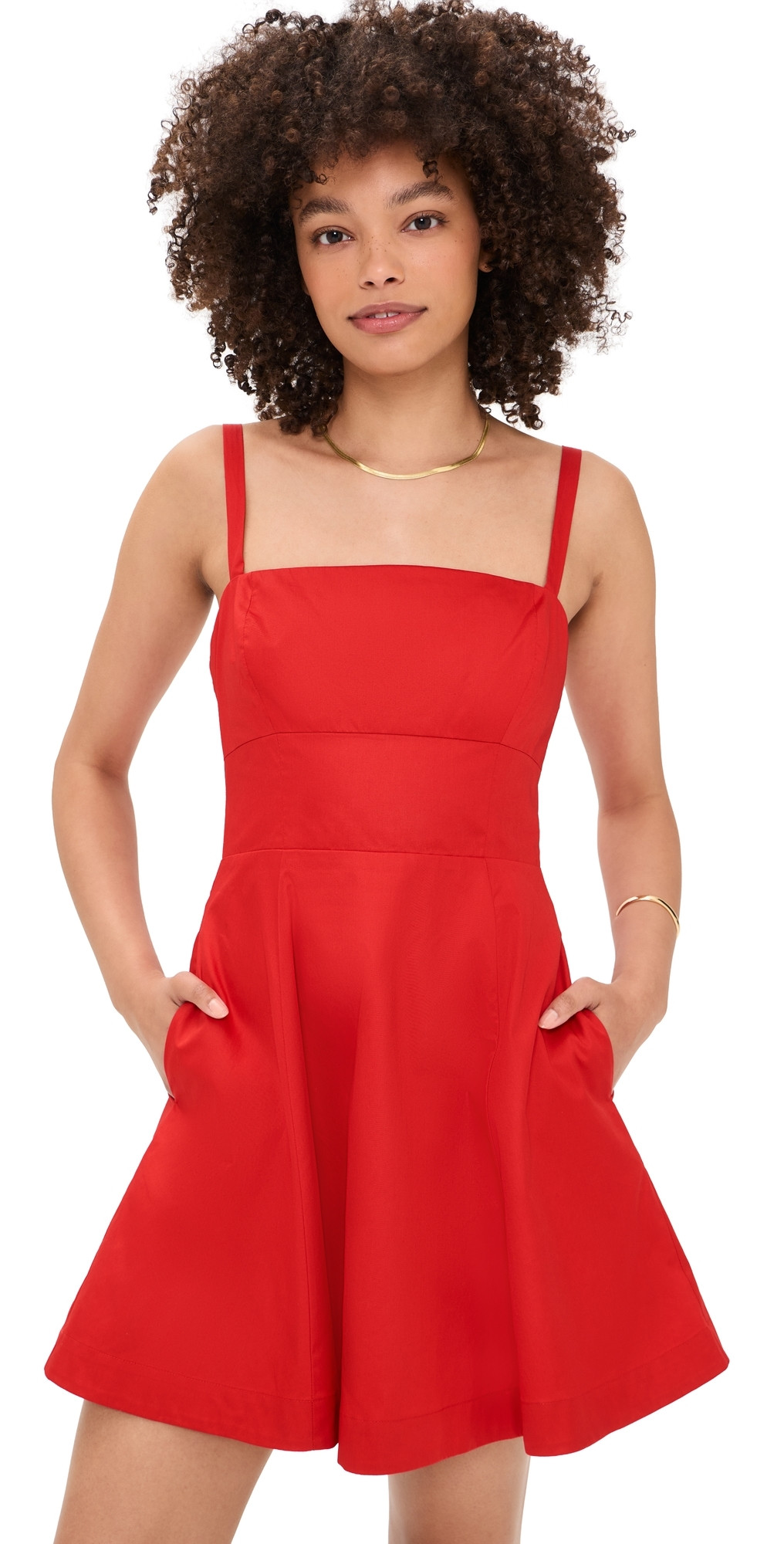 Hill House Home The Margot Mini Dress Red L | Shopbop