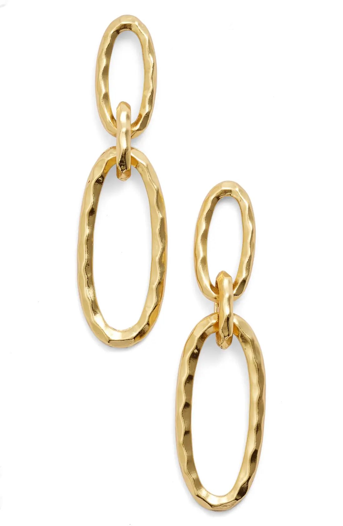 Karine Sultan Double Oval Link Earrings | Nordstrom