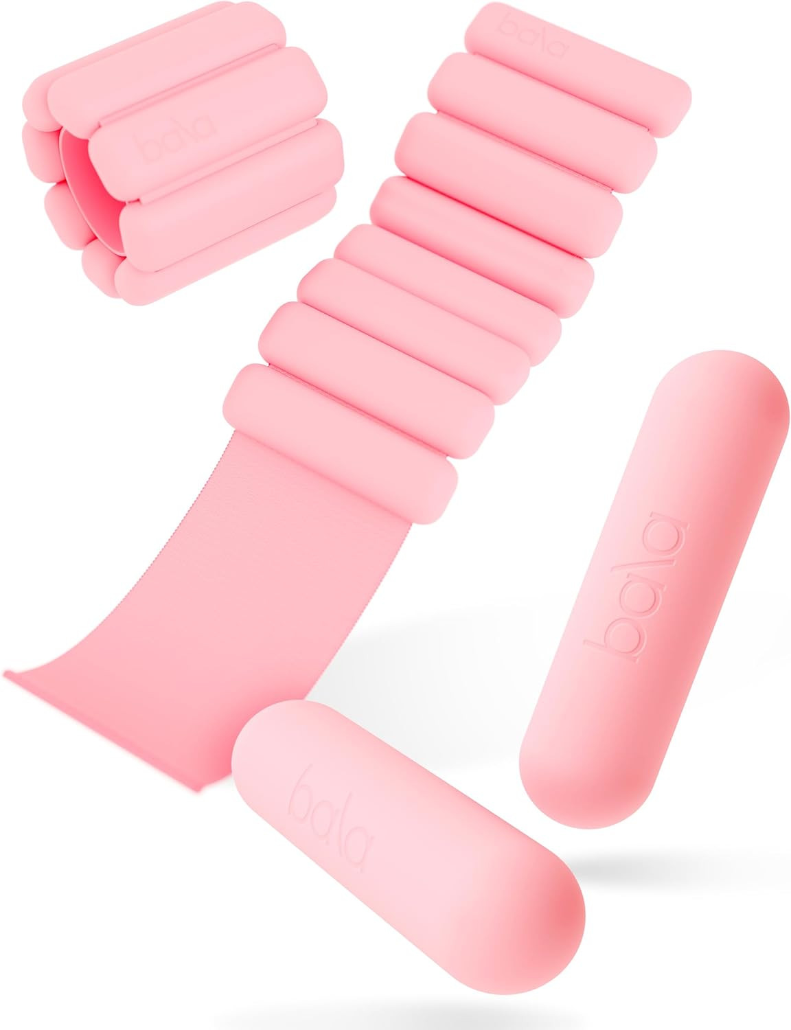 Bala Bangles & Bala Bars Home Workout Equipment Bundle - Blush | Amazon (US)