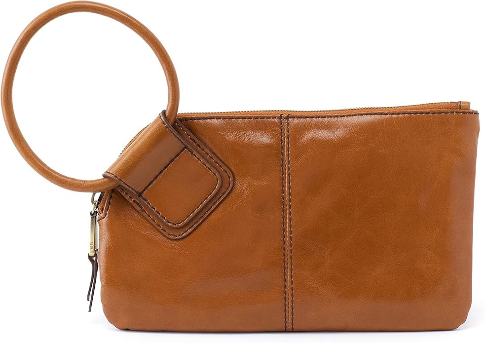 HOBO Sable Leather Wristlet Clutch for Women | Amazon (US)