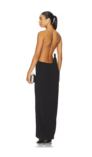 Simone Maxi Dress in Black | Revolve Clothing (Global)