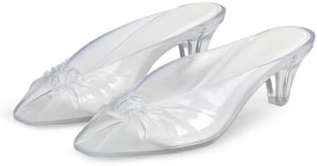 Jelly Sandals for Women Clear Sandals Jelly Shoes Women Kitten Heel Mules Open Toe Slide Pumps Dr... | Amazon (US)