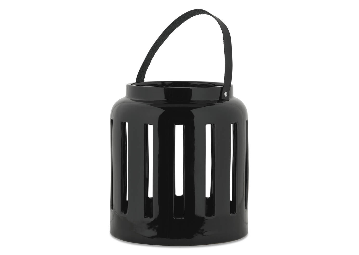 Trenna Lantern Black | Urban Barn