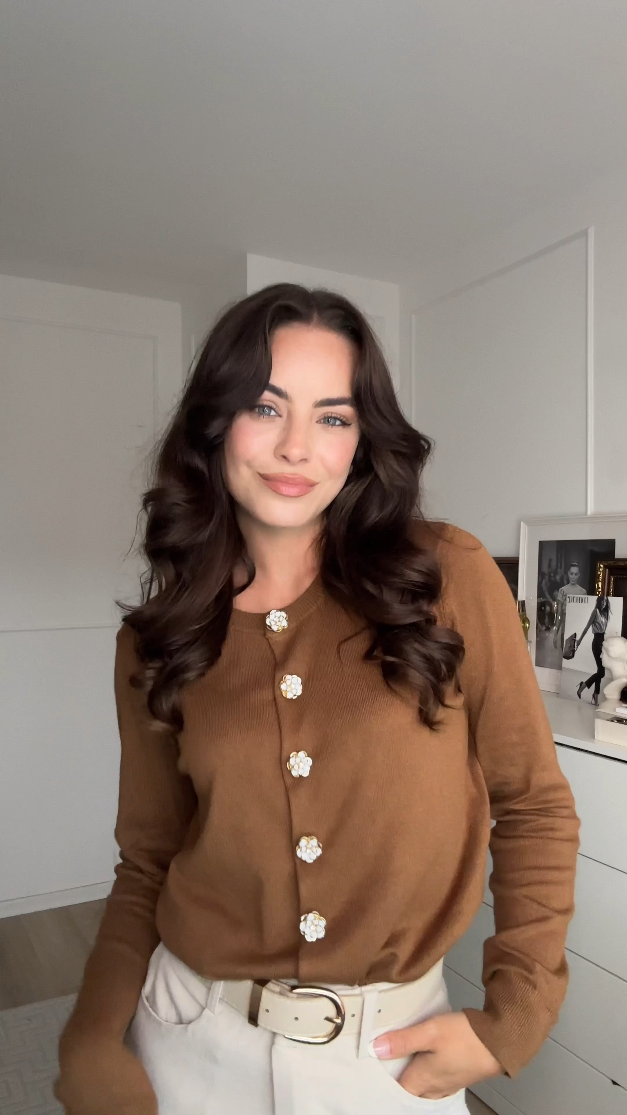 Glam up your cardigan with button covers 

#LTKstyletip #LTKdeutschland #LTKautumn