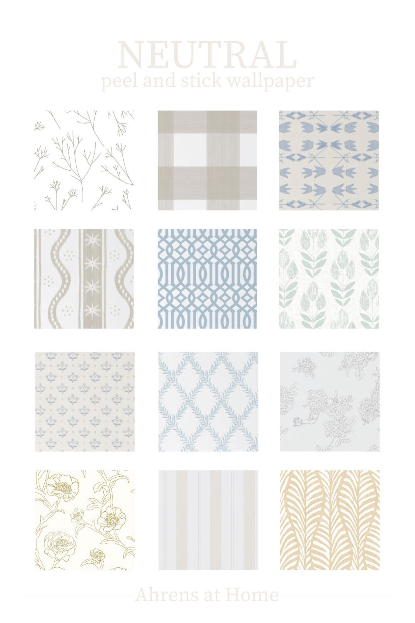 Neutral peel and stick wallpaper for the classic home. Easy DIY.

#LTKhome