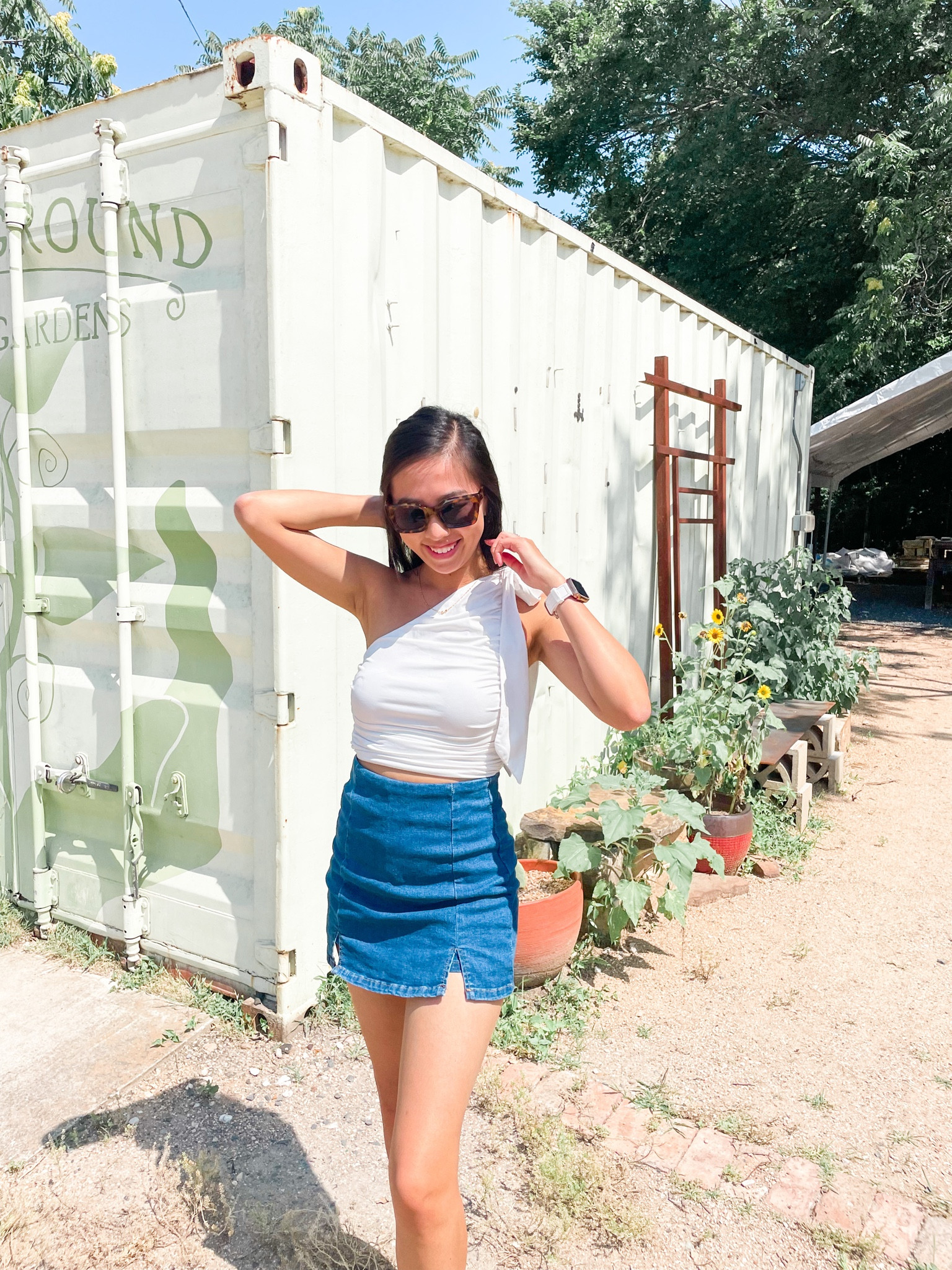 Top (XS), skirt (XS), amazon fashion, amazon outfit, amazon fashion, amazon style, denim skirt, summer fashion, summer outfit, white sneakers 





#LTKstyletip #LTKunder50 #LTKSeasonal