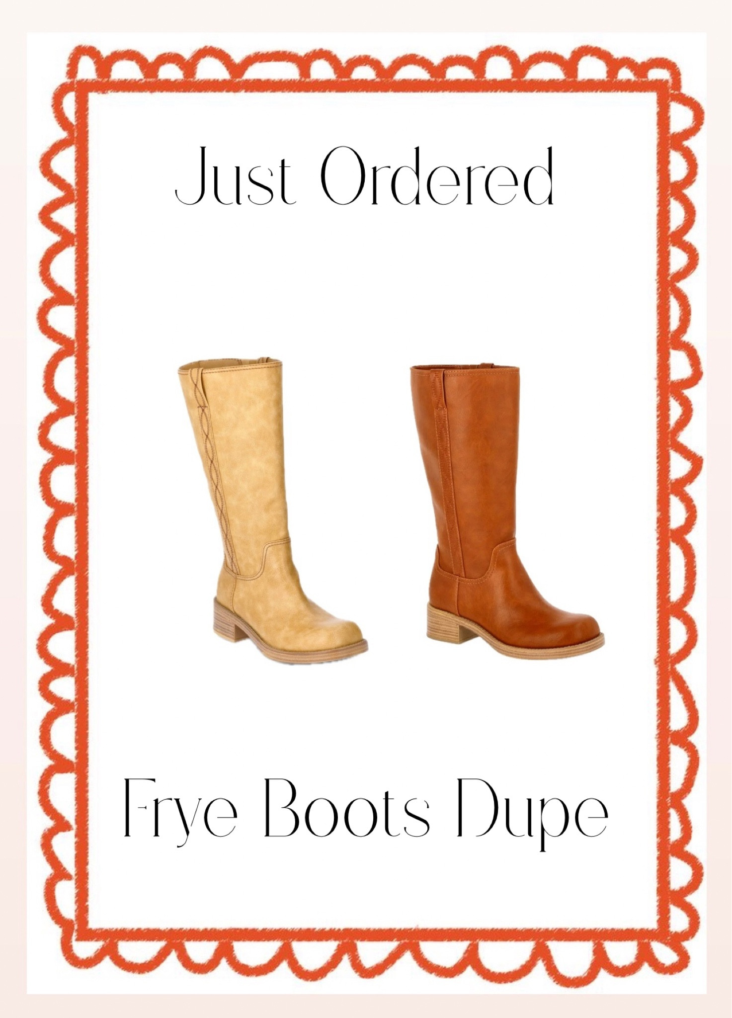 Frye boots dupe. Fall boots, fall shoes

#LTKfindsunder50 #LTKshoecrush