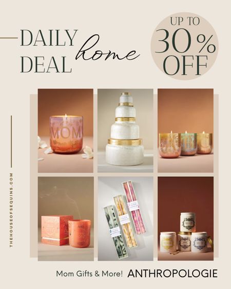 Anthropologie up to 30% OFF gifts for mom! 