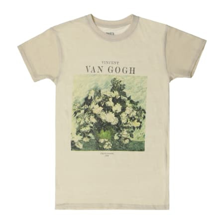Vincent Van Gogh Roses Graphic Tee | Five Below