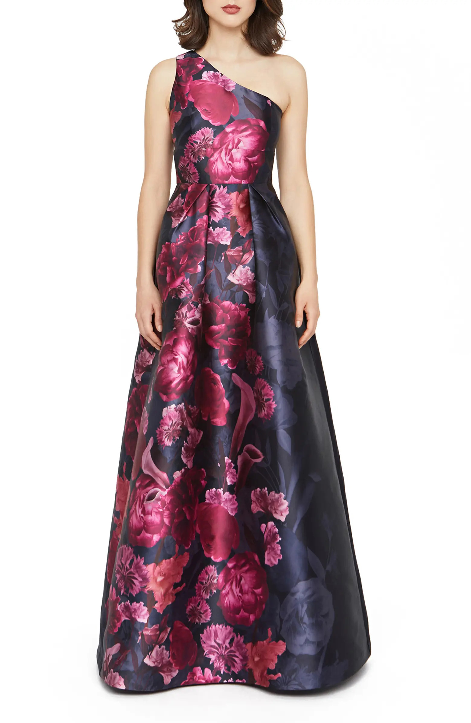 Dianna One-Shoulder Evening Gown | Nordstrom
