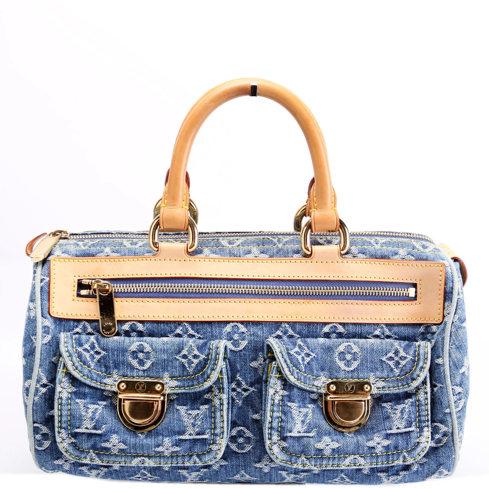 Neo Speedy Denim | Keeks Designer Handbags
