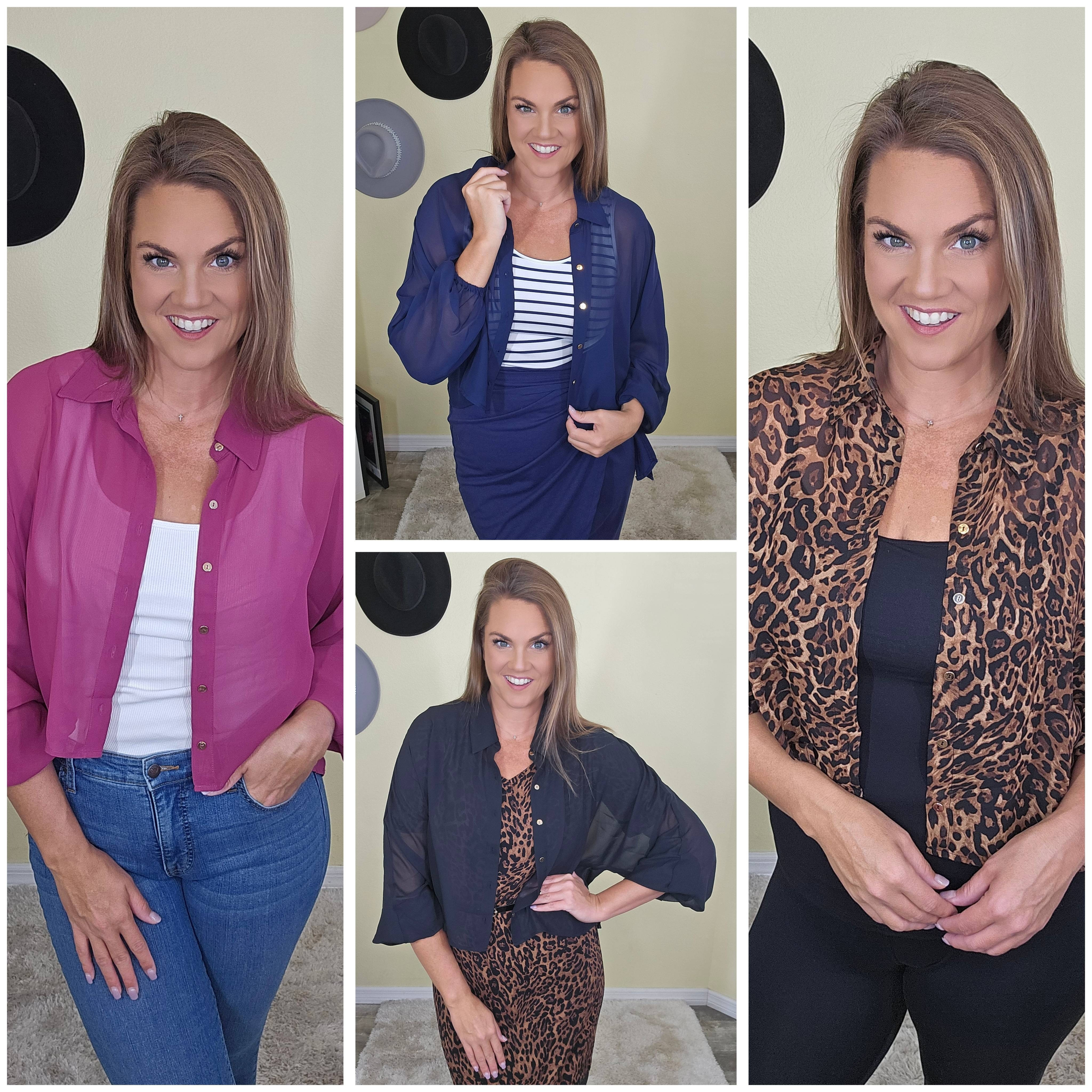 Perfect light weight topper for the summer. Wearing a size medium for reference.

#LTKMidsize #LTKFindsUnder50