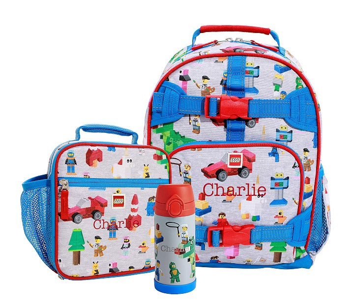 Mackenzie LEGO® Backpack & Lunch Bundle, Set of 3 | Pottery Barn Kids