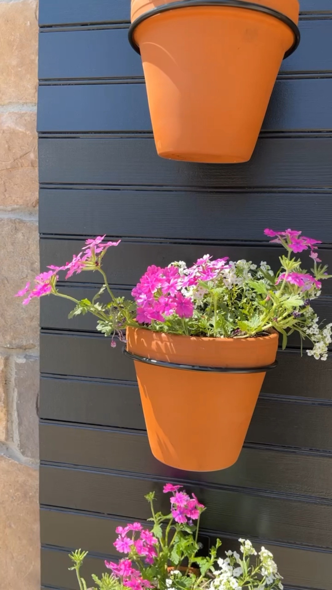 Make your own outdoor garden planter with these pot holder rings.  Garden planter, garden pot,   Vertical garden planter, outdoor patio decor, outdoor decoration.  

#LTKhome #LTKFind #LTKSeasonal