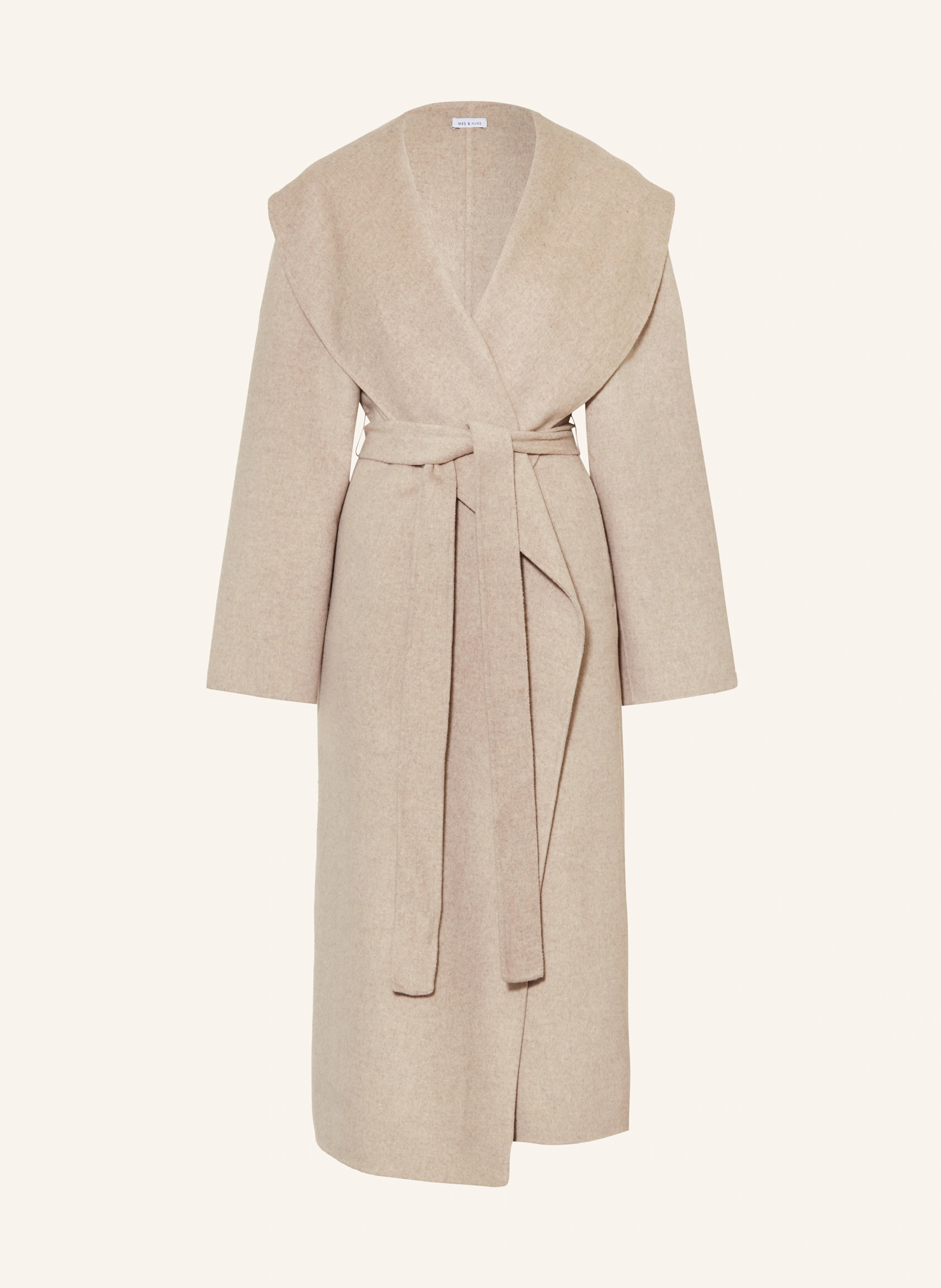 MRS & HUGS Wollmantel in taupe | Breuninger (DACH)