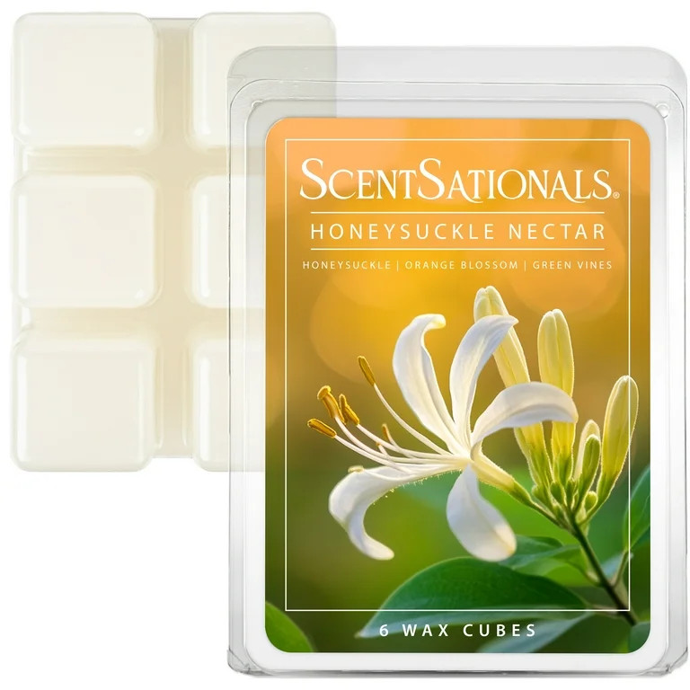 Honeysuckle Nectar Scented Wax Melts, ScentSationals, 2.5 oz | Walmart (US)