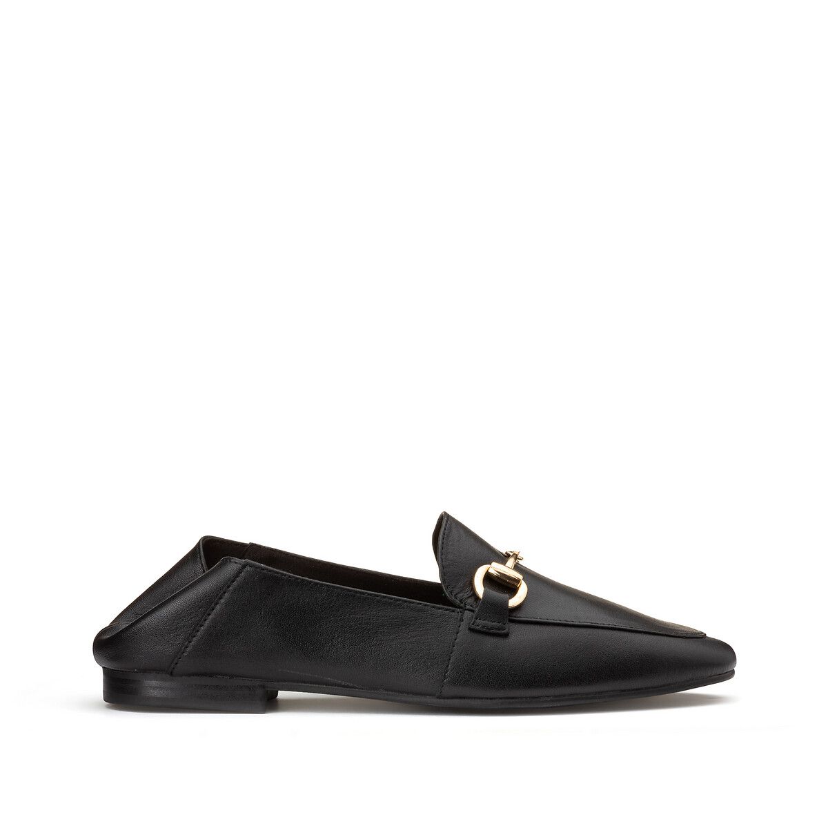 Leather Babouche Loafers | La Redoute (UK)