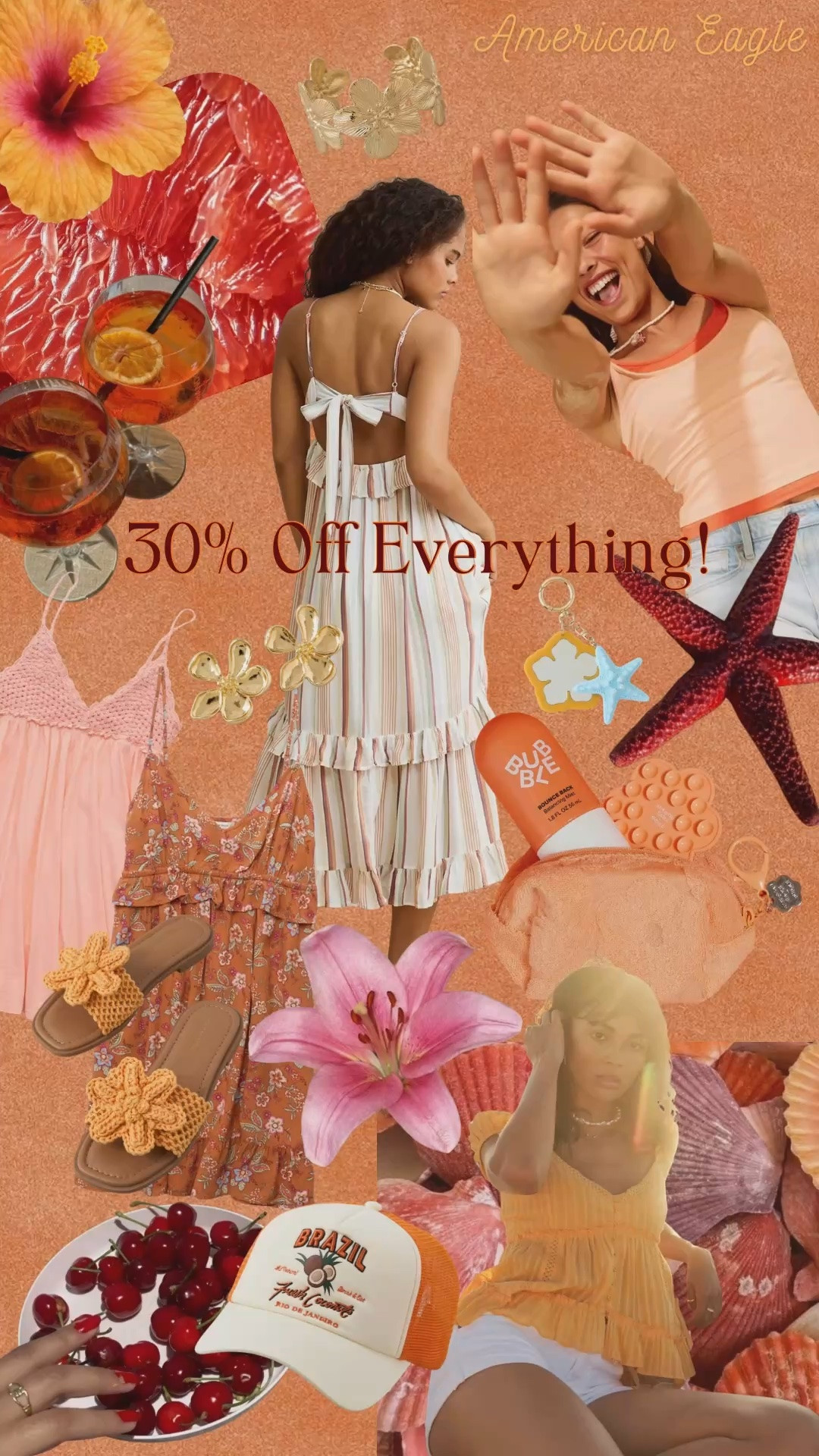 Not me adding half the sale to my cart… ☀️🤭🍒

American Eagle is 30% off sitewide and the summer vibes are vibing.

#LTKSaleAlert #LTKMidsize #LTKSeasonal