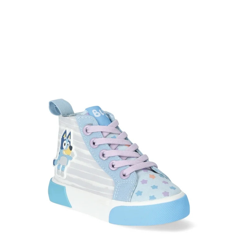 Bluey Toddler Girl Athletic High Top Sneaker | Walmart (US)