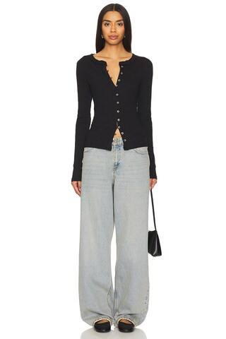 x We The Free It's On Cardi in Black | Revolve Clothing (Global)