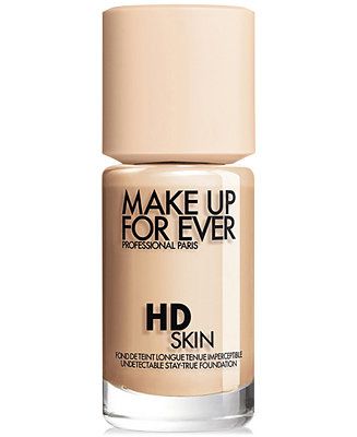 MAKE UP FOR EVER HD Skin Waterproof Natural Matte Foundation - Macy's | Macy's
