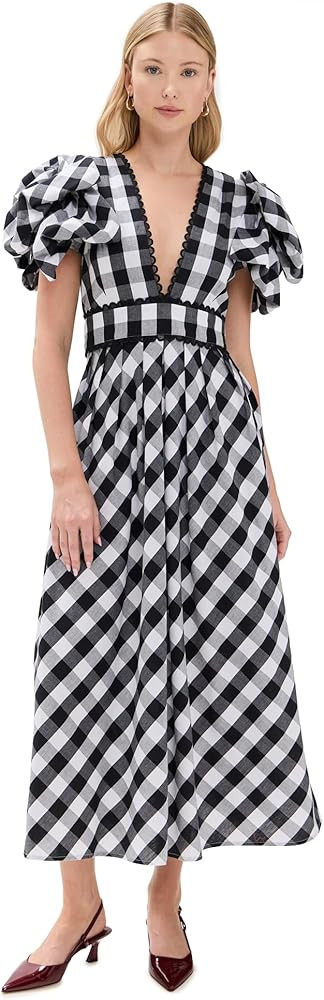 CeliaB Women's Curazao Vichy Black Dress | Amazon (US)