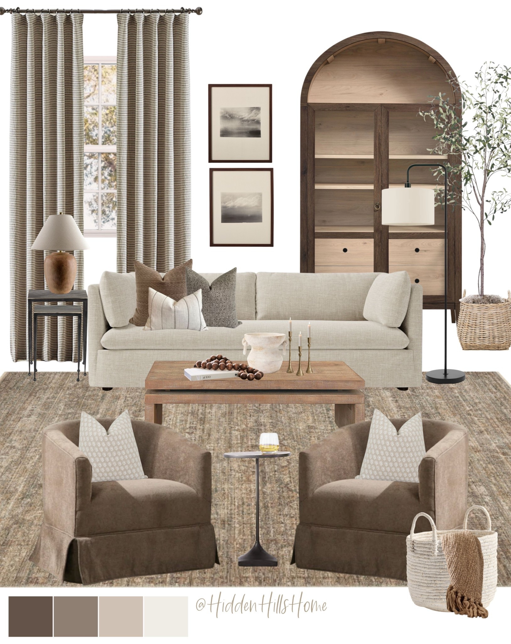 Cozy living room decor mood board! Living room design, sofa, home decor ideas, living room rug, coffee table

#LTKSaleAlert #LTKFindsUnder100 #LTKHome