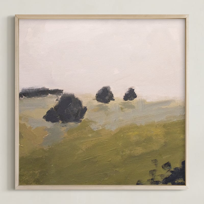 "Among the Trees" - Painting Limited Edition Art Print by Kara Schlabaugh. | Minted