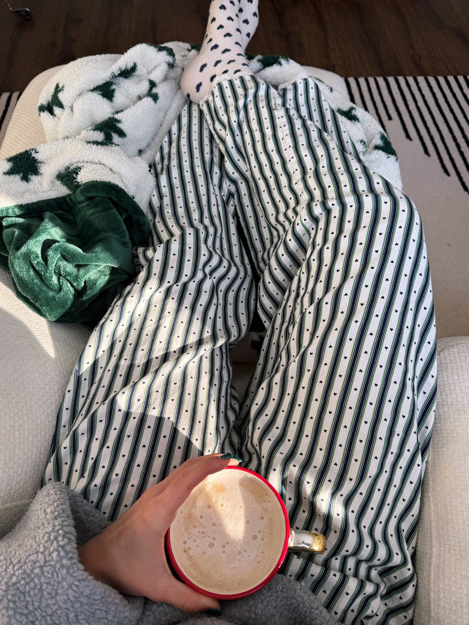 Comfy morning jammie season 🌲☃️🫐

#LTKHoliday