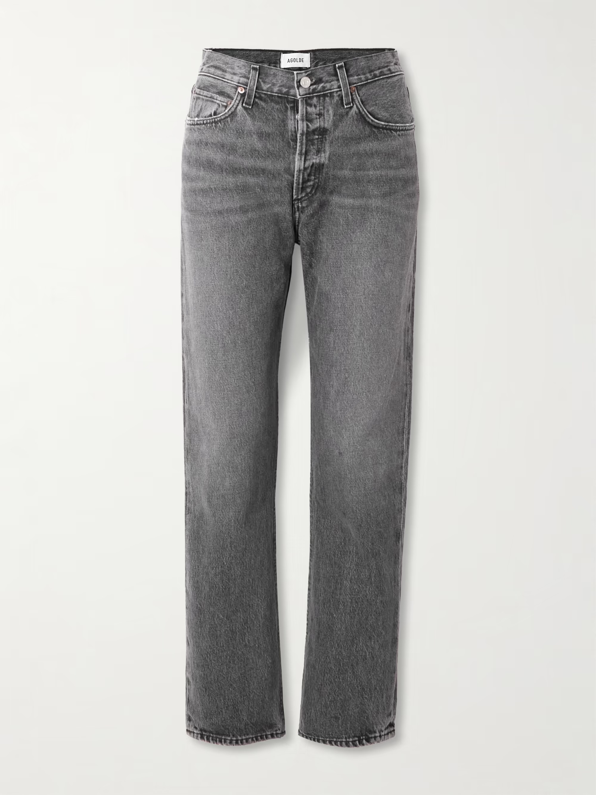 '90s Pinch Waist high-rise straight-leg organic jeans | NET-A-PORTER (UK & EU)