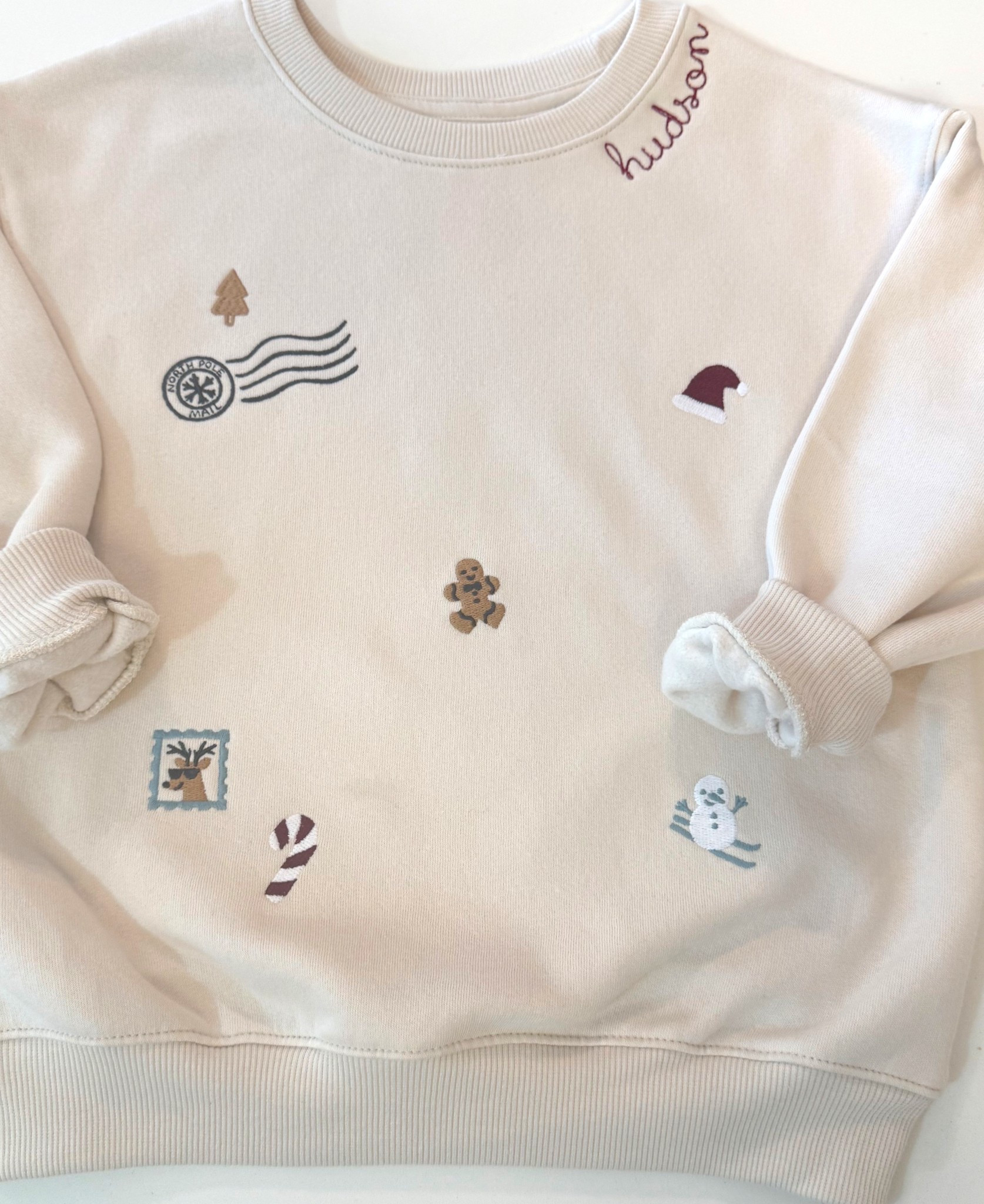 The cutest embroidered Christmas sweatshirt! 

#LTKKids #LTKmomlife #LTKHoliday