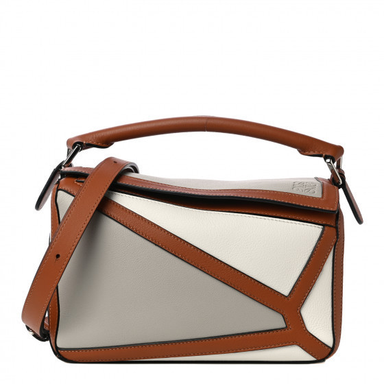LOEWE

Calfskin Small Graphic Puzzle Bag Ghost Soft White | Fashionphile