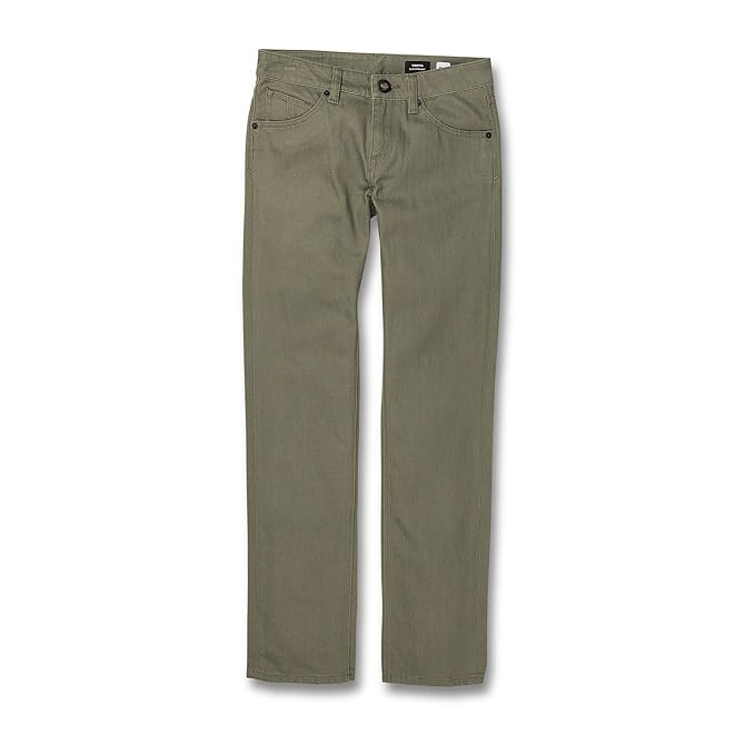 Volcom Big Boys' Vorta 5 Pocket Slub Slim Fit Pant | Amazon (US)