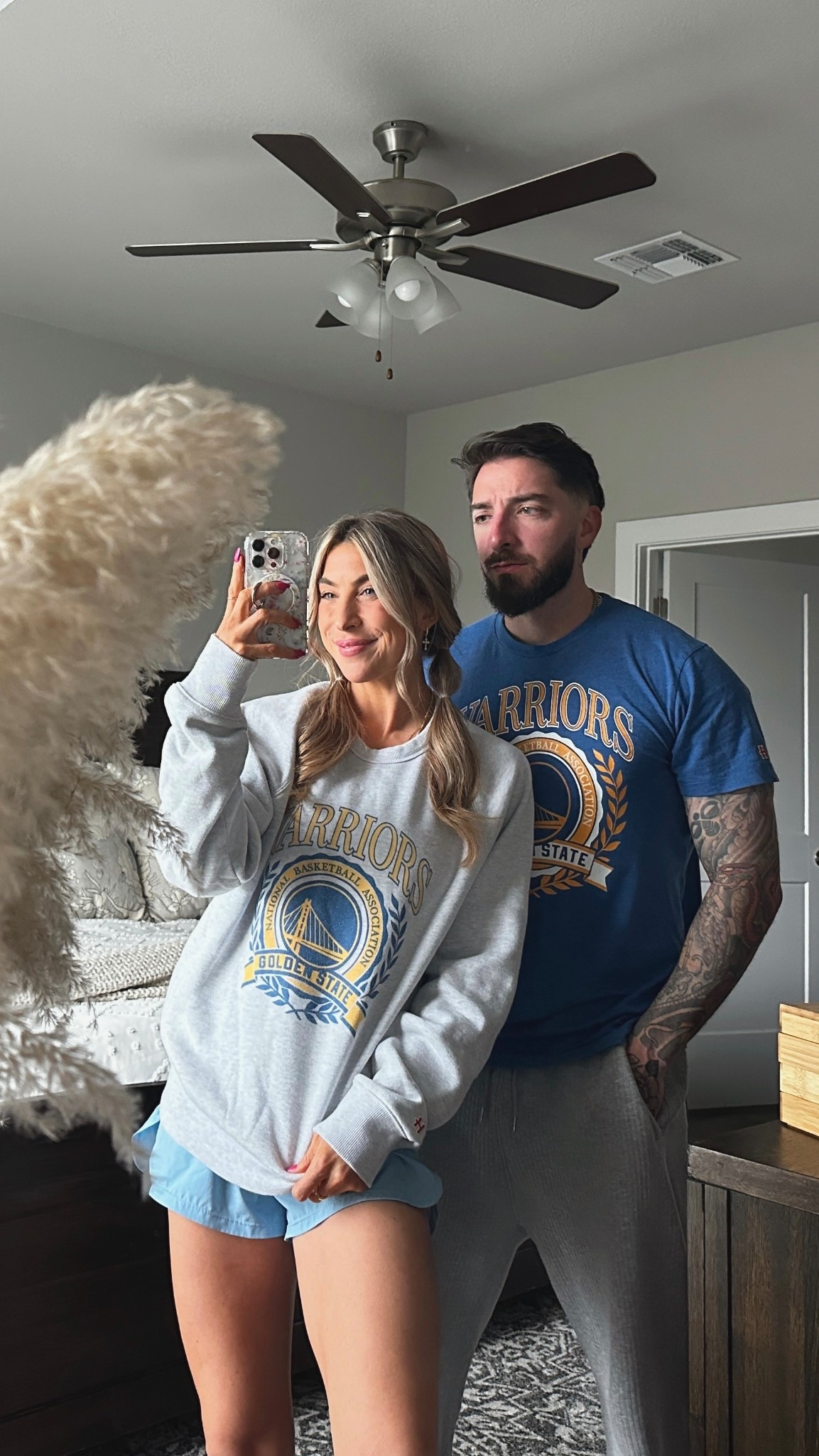 wearing a medium and andrew is wearing his usual size large! 

#LTKSaleAlert #LTKgrwm #LTKdayinmylife