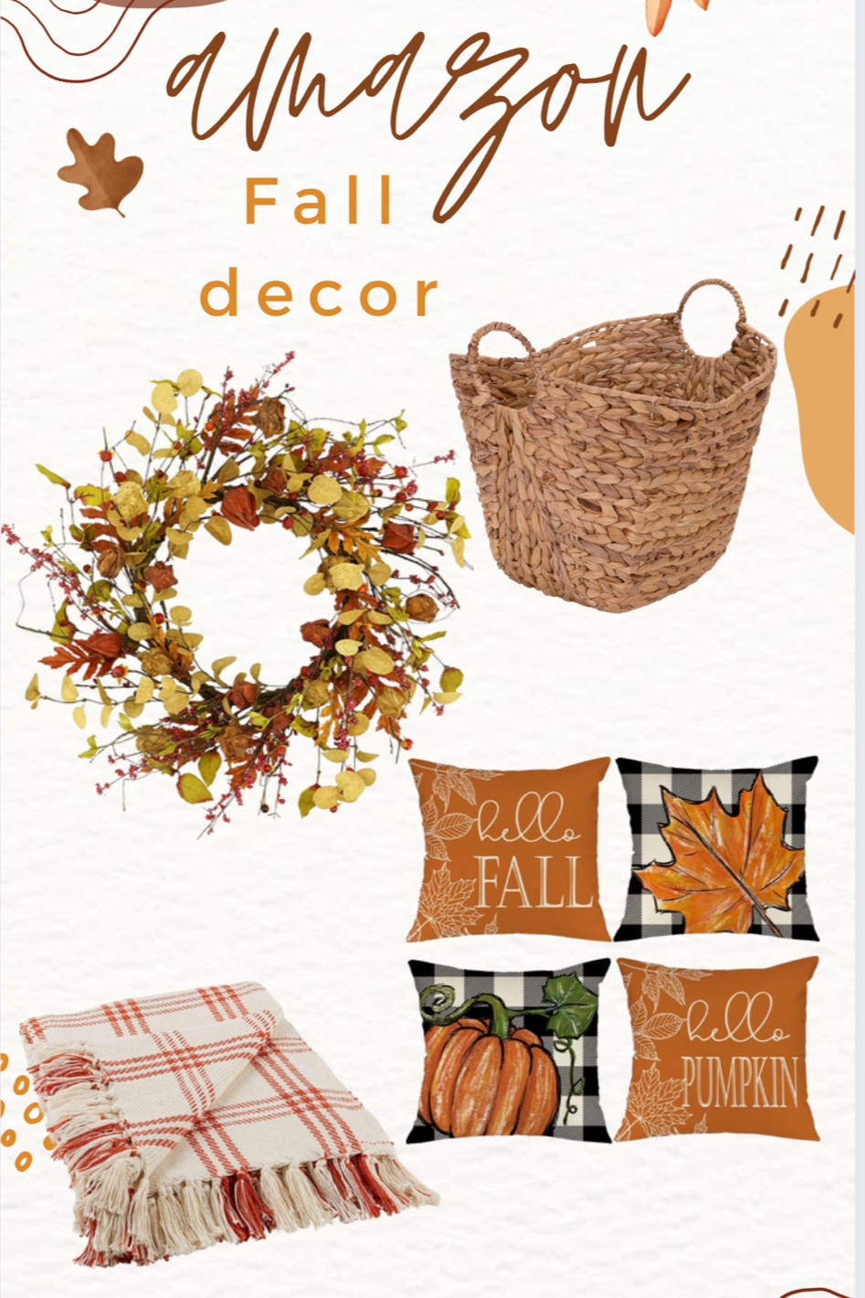 So many cute Amazon decor options! 

#LTKSale #LTKSeasonal #LTKunder50