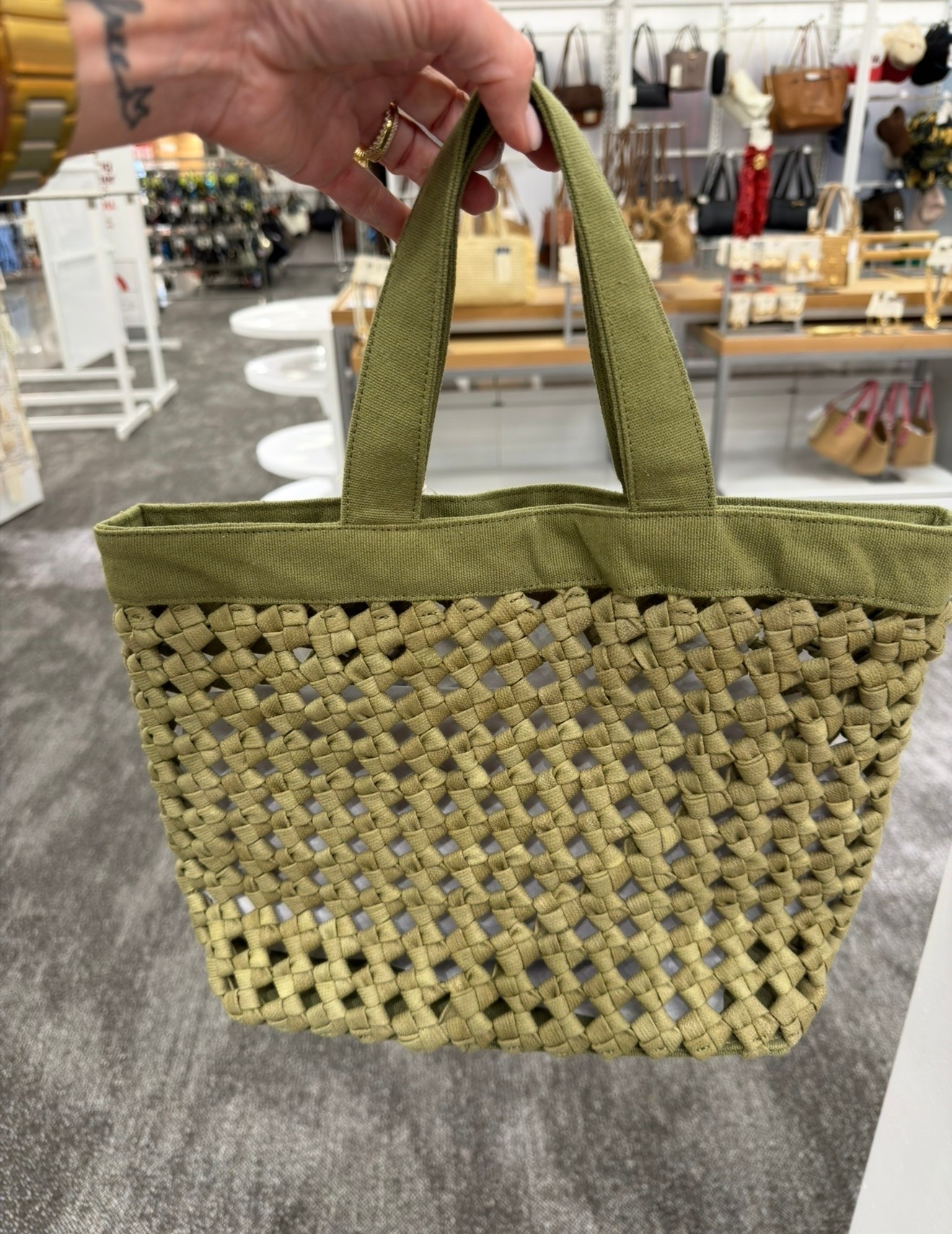 I saw this $35 bag when I was back to school shopping with Mason! It is a new arrival comes into colors and it’s so cute.