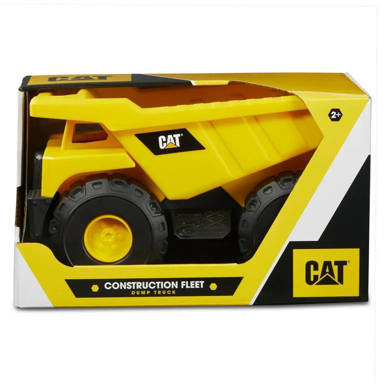 CAT Construction Fleet 10" Dump Truck Sturdy Construction with Real Working Parts for 2-Year Boys... | Walmart (US)